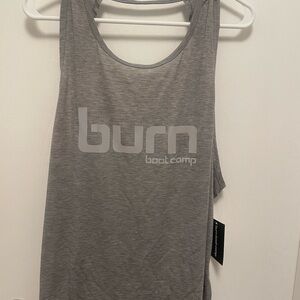Burn boot camp open back tank size 3XL